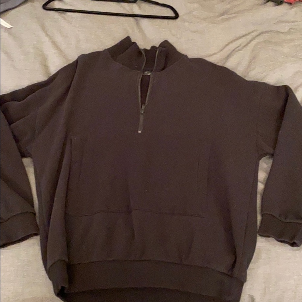 Oak + Fort 1/2 zip sweatshirt